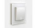 Розетка с заземлением и шторками с крышкой IP44 /W1171261 (белый матовый)
