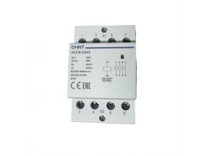 Контактор модульный NCH8-63/40 AC230V 63A, 4NO (Chint) 256101