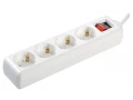 Удлинитель У04К-выкл. 4 места 2Р+PЕ/5метров 3х1мм2 16А/250 IEK
