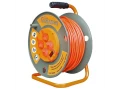Удлинитель силовой на катушке GLANZEN 4гн. ПВС 3*1,5 IP44 EB-50-007