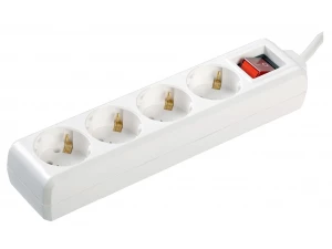 Удлинитель У04К-выкл. 4 места 2Р+РЕ 3м ИЭК