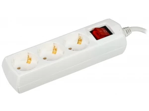 Удлинитель У03В 3 места 2P+PE/7м 3х1мм2 10А/250В GENERICA ИЭК