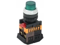 Кнопка ABLFP-22 желтый d22мм неон/240В (ИЭК)