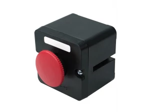 Пост управления ПКЕ 212-1 У3, 10А, 660В, 1 элемент, красный гриб, накладной, IP40