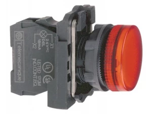 Сигнальная лампа 22мм 230-240В красная /XB5AVM4/