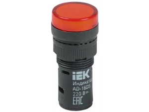 Светосигнальная арматура AD-16DS красный (ИЭК)