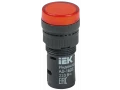 Лампа AD16DS(LED)матрица d16мм красный 230В AC ИЭК