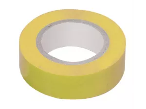 Изолента 0,13*15 мм желтая 20 метров ИЭК
