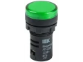 Лампа AD22DS(LED)матрица d22мм зеленый 12В AC/DC ИЭК