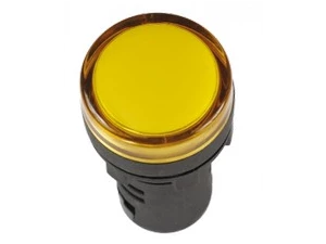 Лампа AD22DS(LED)матрица d22мм желтый 12В AC/DC  ИЭК