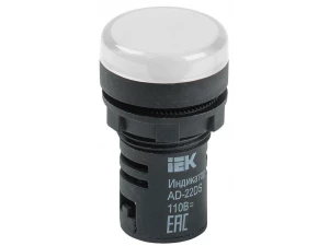Лампа AD22DS(LED)матрица d22мм белый 24В AC/DC  ИЭК