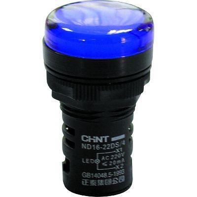 Индикатор ND16-22DS/4 синий АС230B (CHINT) 593152