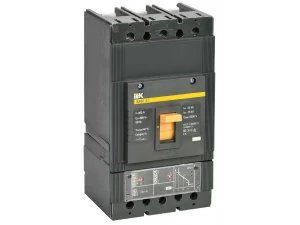 Автомат ВА 88-37 3Р 400А 35кА с электронным расцепителем МР 211 ИЭК