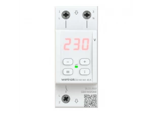 Реле напряжения Welrok D2-40 red