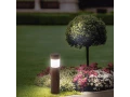 Светильник садовый LAMPER Кантри LED с текстурой дуба, с солнечной панелью и аккумулятором, 602-275