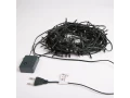 Гирлянда Твинкл Лайт 15 м, темно-зеленый ПВХ, 120 LED, цвет белый