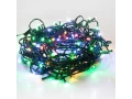 Гирлянда Твинкл Лайт 15 м, темно-зеленый ПВХ, 120 LED, цвет мультиколор