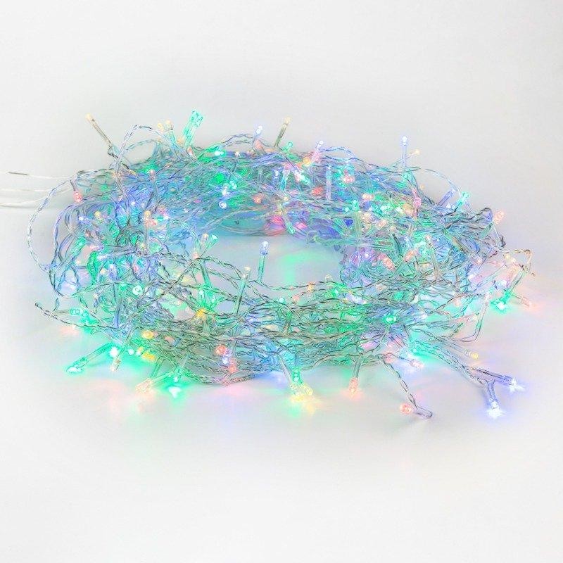 Гирлянда Твинкл Лайт 6 м, прозрачный ПВХ, 40 LED, цвет мультиколор