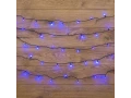 Гирлянда Твинкл Лайт 6 м, темно-зеленый ПВХ, 40 LED, цвет синий