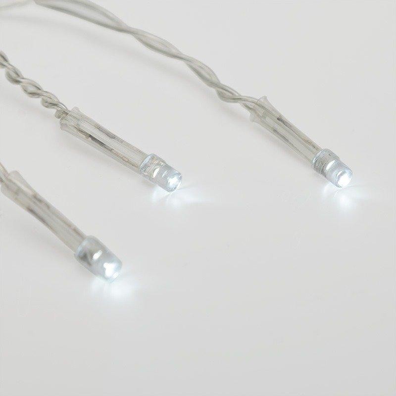 Гирлянда Твинкл-Лайт 15 м, прозрачный ПВХ, 120 LED, белое свечение NEON-NIGHT