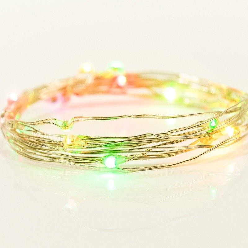 Гирлянда Роса 2 м, 20 диодов, USB, цвет RGB