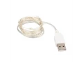 Гирлянда Роса 2 м, 20 диодов, USB, цвет RGB