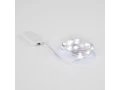Гирлянда Роса с крупными каплями 2 м, 20 LED, белое свечение, 2хCR2032 в комплекте NEON-NIGHT