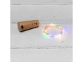 Гирлянда Роса с пробкой 2 м, 20 LED, цвет свечения мультиколор, 3хLR44 в комплекте NEON-NIGHT