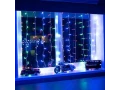 Гирлянда Светодиодный Дождь 1,5x1,5м, свечение с динамикой, прозрачный провод, 230 В, диоды МУЛЬТИКОЛОР