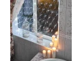Гирлянда Сеть 1,5х1,5м, прозрачный ПВХ, 150 LED белые