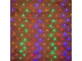 Гирлянда Сеть 1,5х1,5м, прозрачный ПВХ, 150 LED Мультиколор