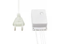 Гирлянда Сеть 1,5х1,5м, прозрачный ПВХ, 150 LED теплые белые