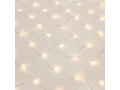 Гирлянда Сеть 1,5х1,5м, прозрачный ПВХ, 150 LED теплые белые