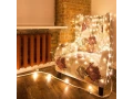 Гирлянда Сеть 1,5х1,5м, прозрачный ПВХ, 150 LED теплые белые