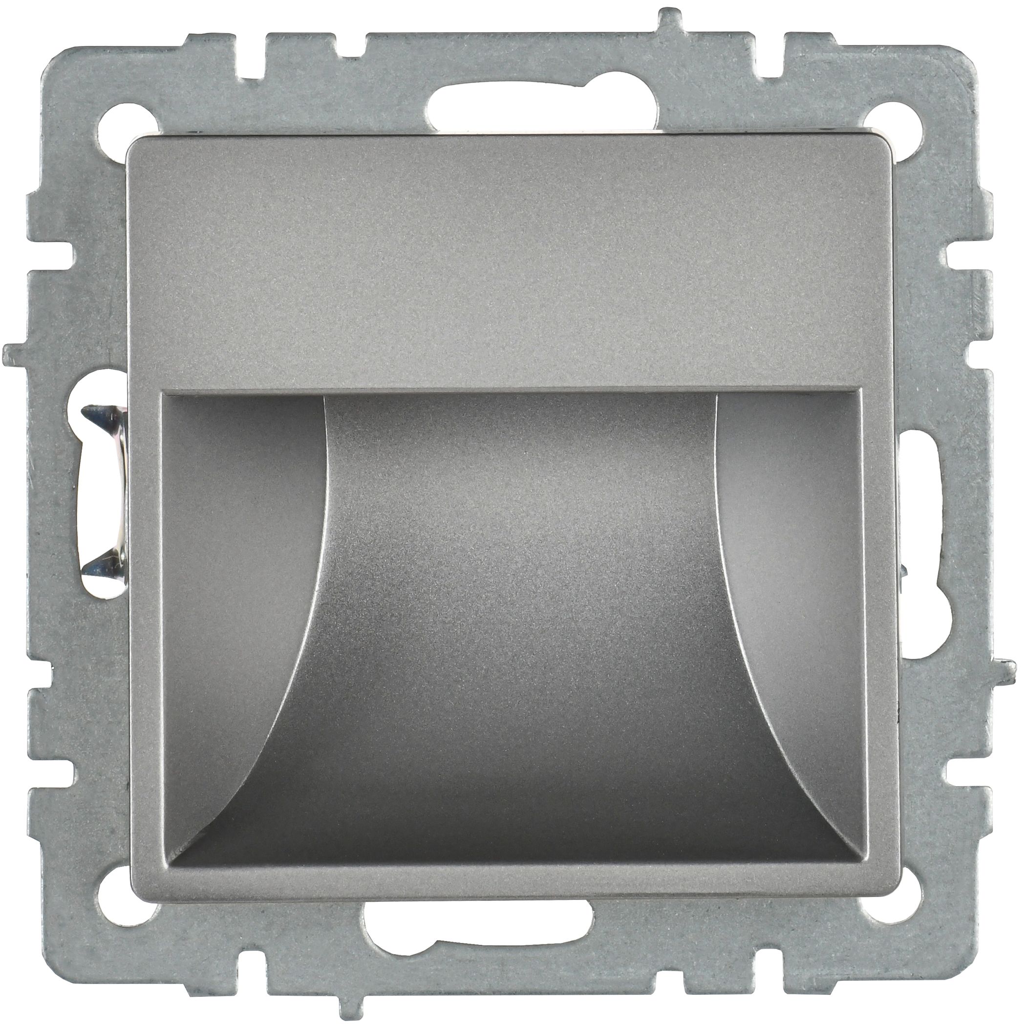 BRITE Подсветка светодиодная встраиваемая ПЛ20-БрС сталь ИЭК