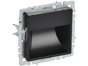 BRITE Подсветка светодиодная встраиваемая ПЛ20-БрЧ черный ИЭК