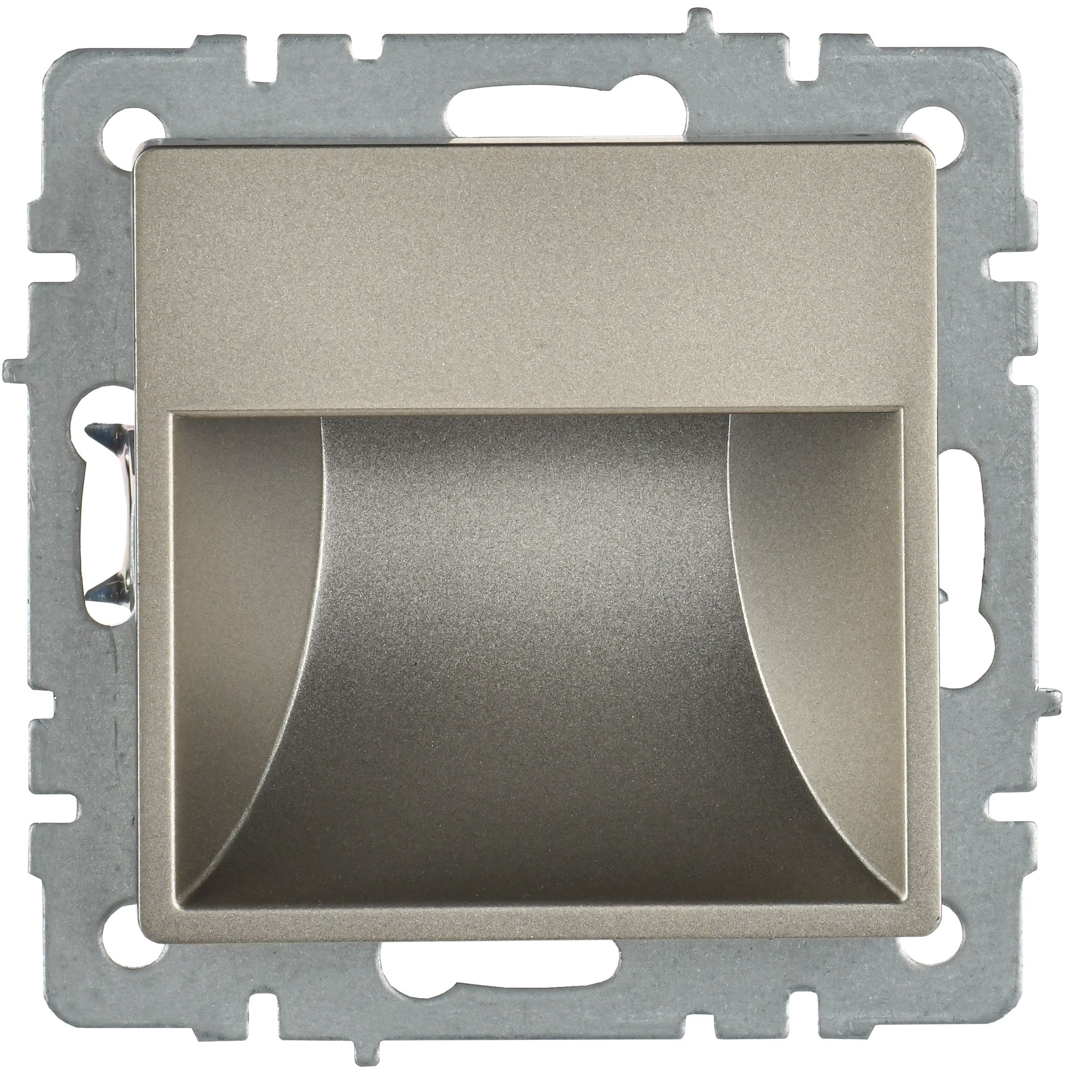 BRITE Подсветка светодиодная встраиваемая ПЛ20-БрШ шампань ИЭК