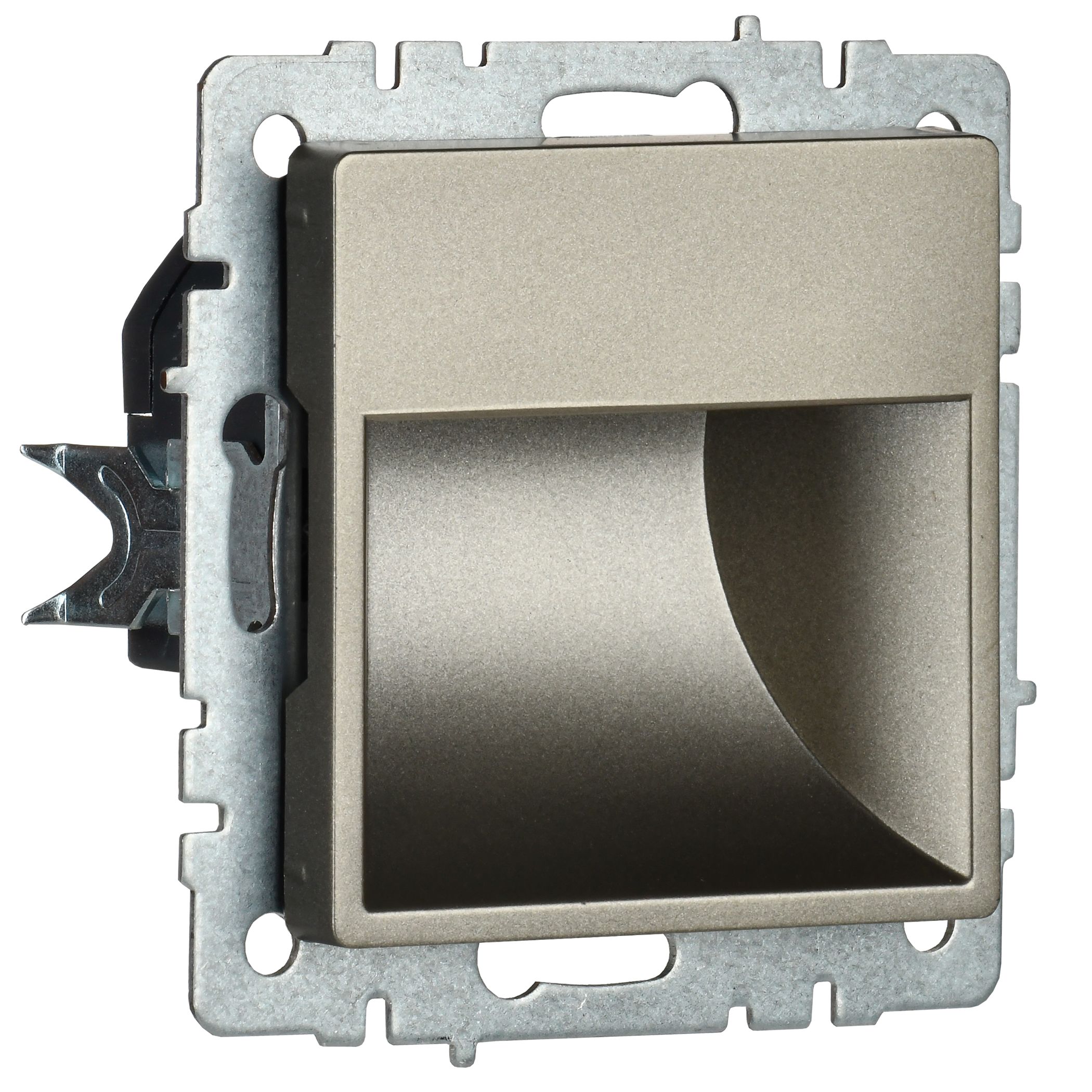 BRITE Подсветка светодиодная встраиваемая ПЛ20-БрШ шампань ИЭК