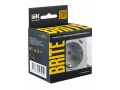 BRITE Розетка 1-местная с заземлением с защитными шторками 16А с USB A+C 18Вт РЮш11-1-БрА алюминий ИЭК