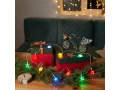 Гирлянда светодиодная Звездочки 1,5 м, 10 LED, прозрачный ПВХ, цвет свечения мультиколор, 2 х АА (батарейки не в комплекте) NEON-NIGHT