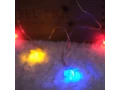 Гирлянда светодиодная Звездочки 1,5 м, 10 LED, прозрачный ПВХ, цвет свечения мультиколор, 2 х АА (батарейки не в комплекте) NEON-NIGHT