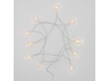 Гирлянда светодиодная Звездочки 1,5 м, 10 LED, прозрачный ПВХ, цвет свечения теплый белый, 2 х АА (батарейки не в комплекте) NEON-NIGHT