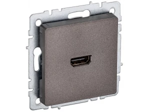 BRITE Розетка HDMI РHDMI-0-БрТБ темная бронза ИЭК