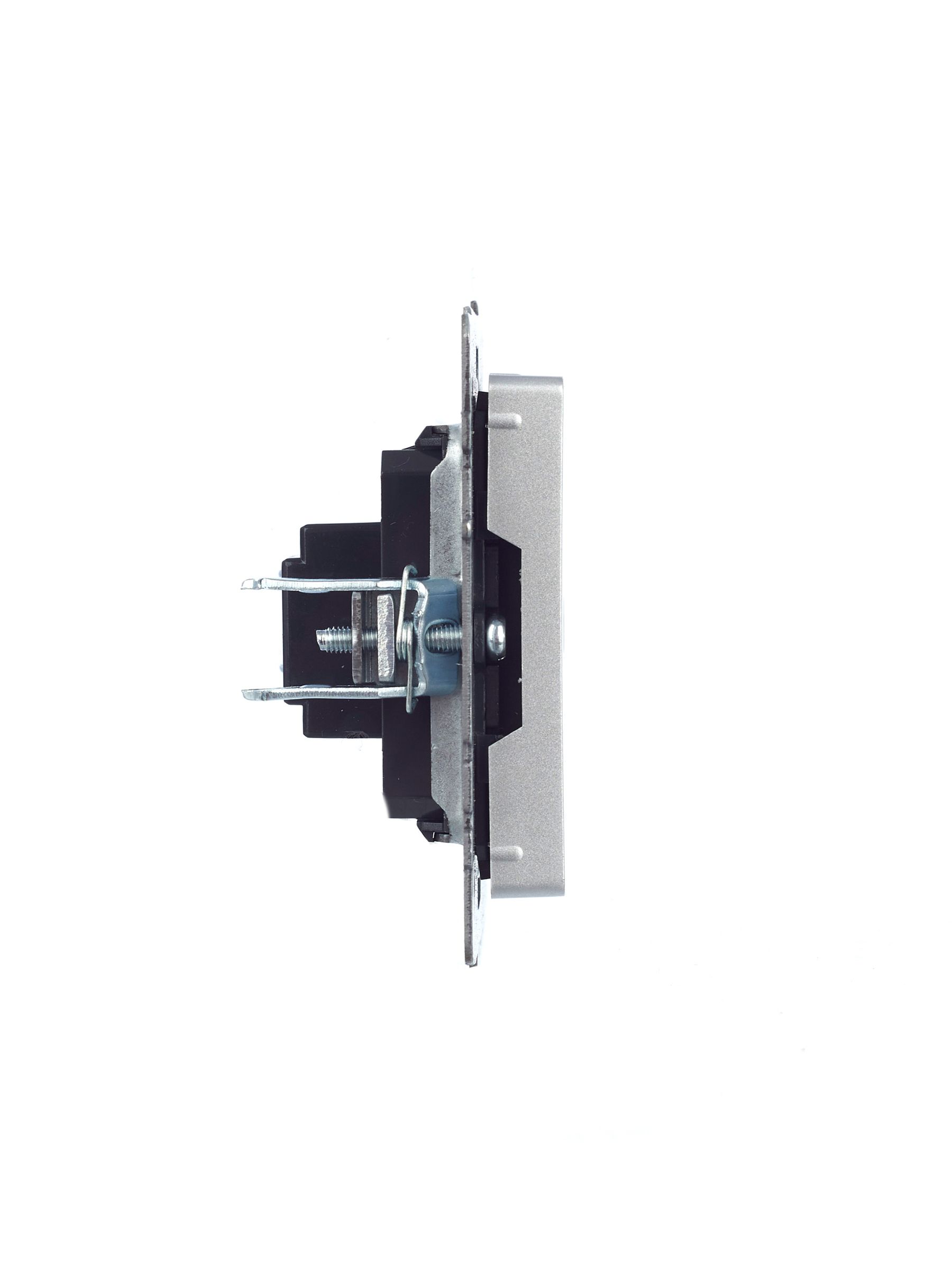 BRITE Розетка HDMI РHDMI-0-БрА алюминий ИЭК