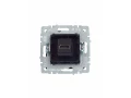 BRITE Розетка HDMI РHDMI-0-БрА алюминий ИЭК