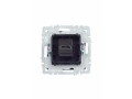 BRITE Розетка HDMI РHDMI-0-БрГ графит ИЭК