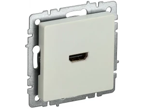 BRITE Розетка HDMI РHDMI-0-БрКр бежевый ИЭК