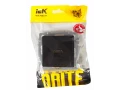 BRITE Розетка HDMI РHDMI-0-БрЧ черный ИЭК