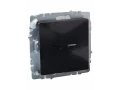 BRITE Розетка USB A+C 18Вт РЮ11-1-БрЧ черный ИЭК