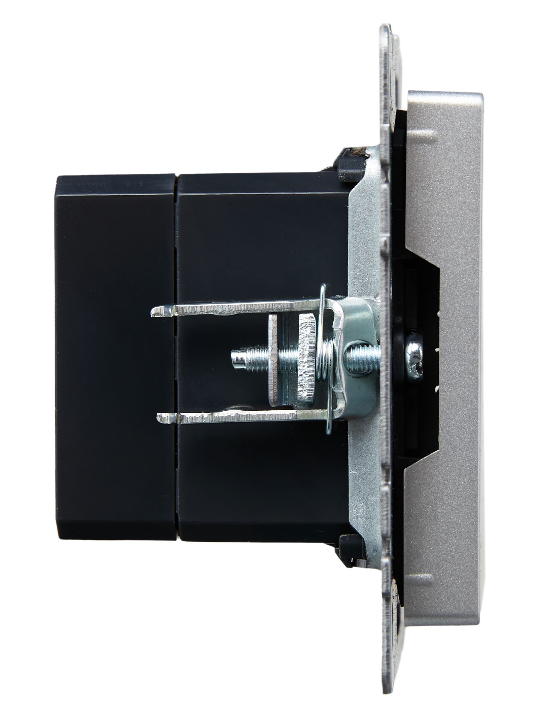BRITE Розетка USB A+C 18Вт РЮ11-1-БрА алюминий ИЭК